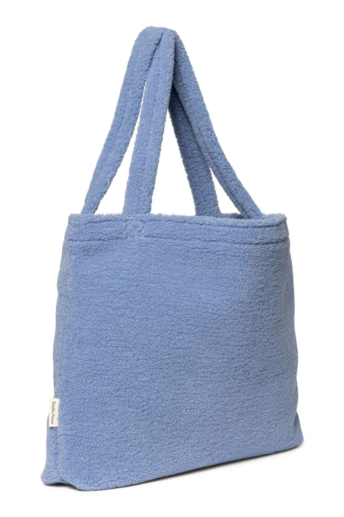 Light Blue Teddy Mom Bag