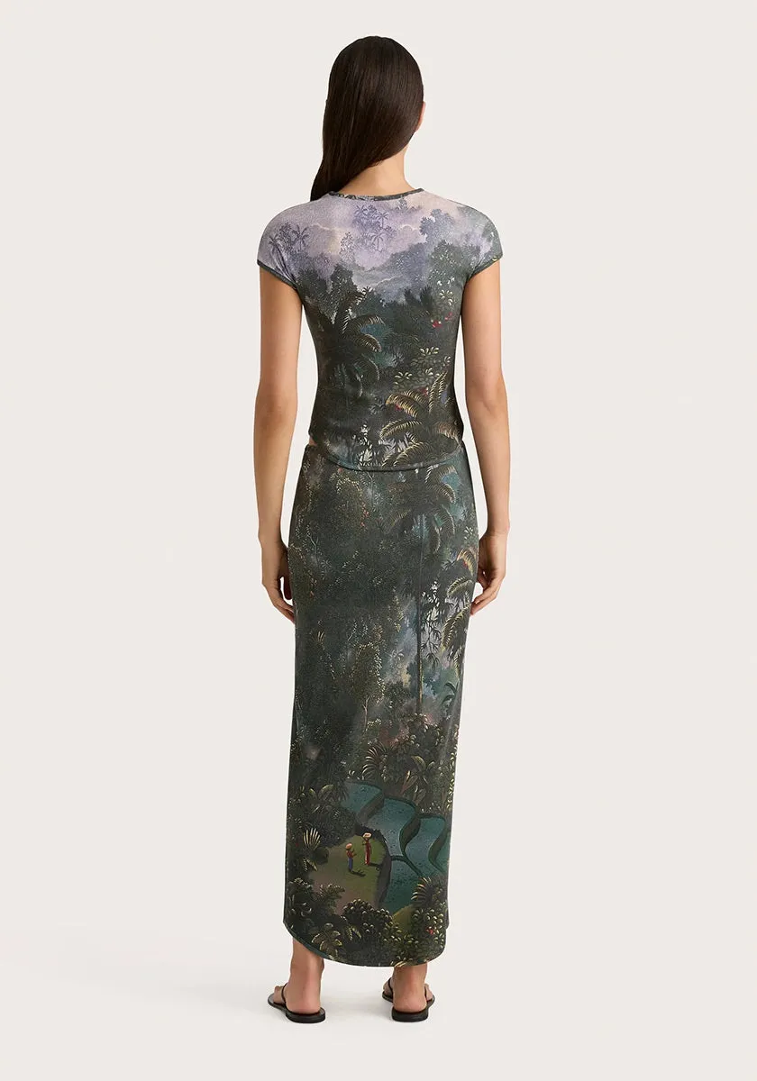 Liore Skirt - Balinese Landscape