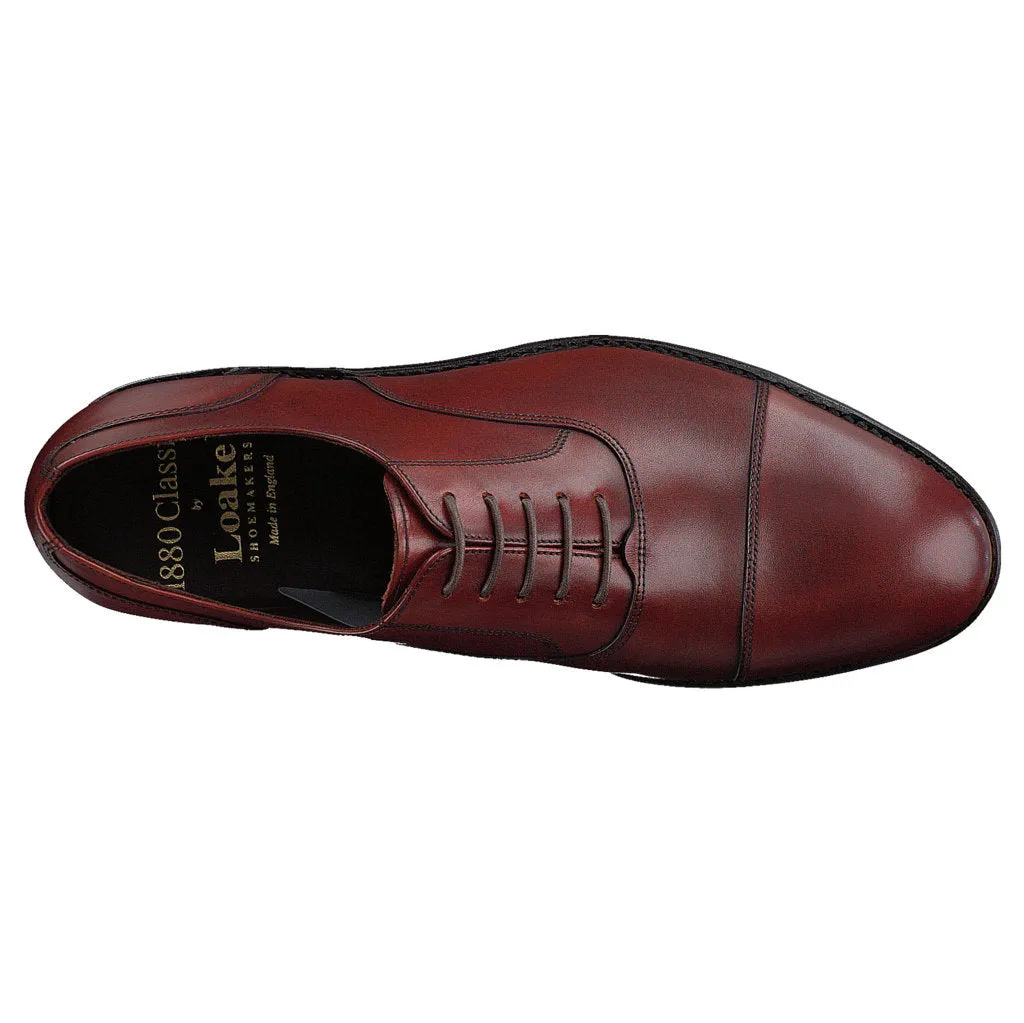 Loake Mens Shoes Stonegate Casual Formal Low-Profile Lace-Up Oxford Leather - UK 8