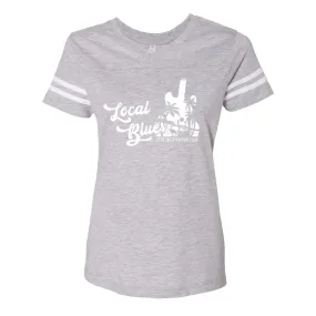 Local Blues Football V-Neck (Women)