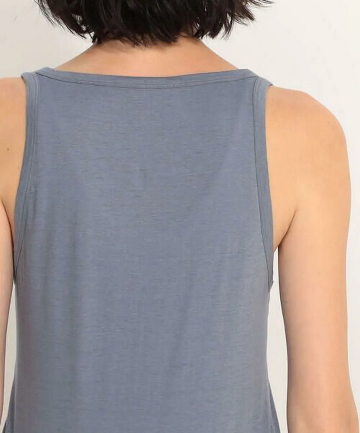 Lotus Jersey Tank-Fawn