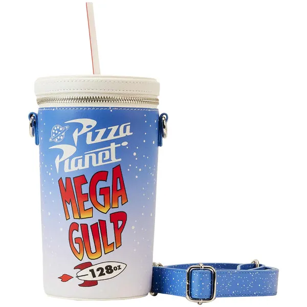 Loungefly x Disney Pixar Toy Story Pizza Planet Mega Gulp Crossbody Bag