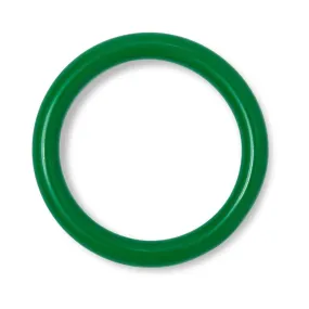 LULU COPENHAGEN Colour Enamel Ring Green: Ring size 55