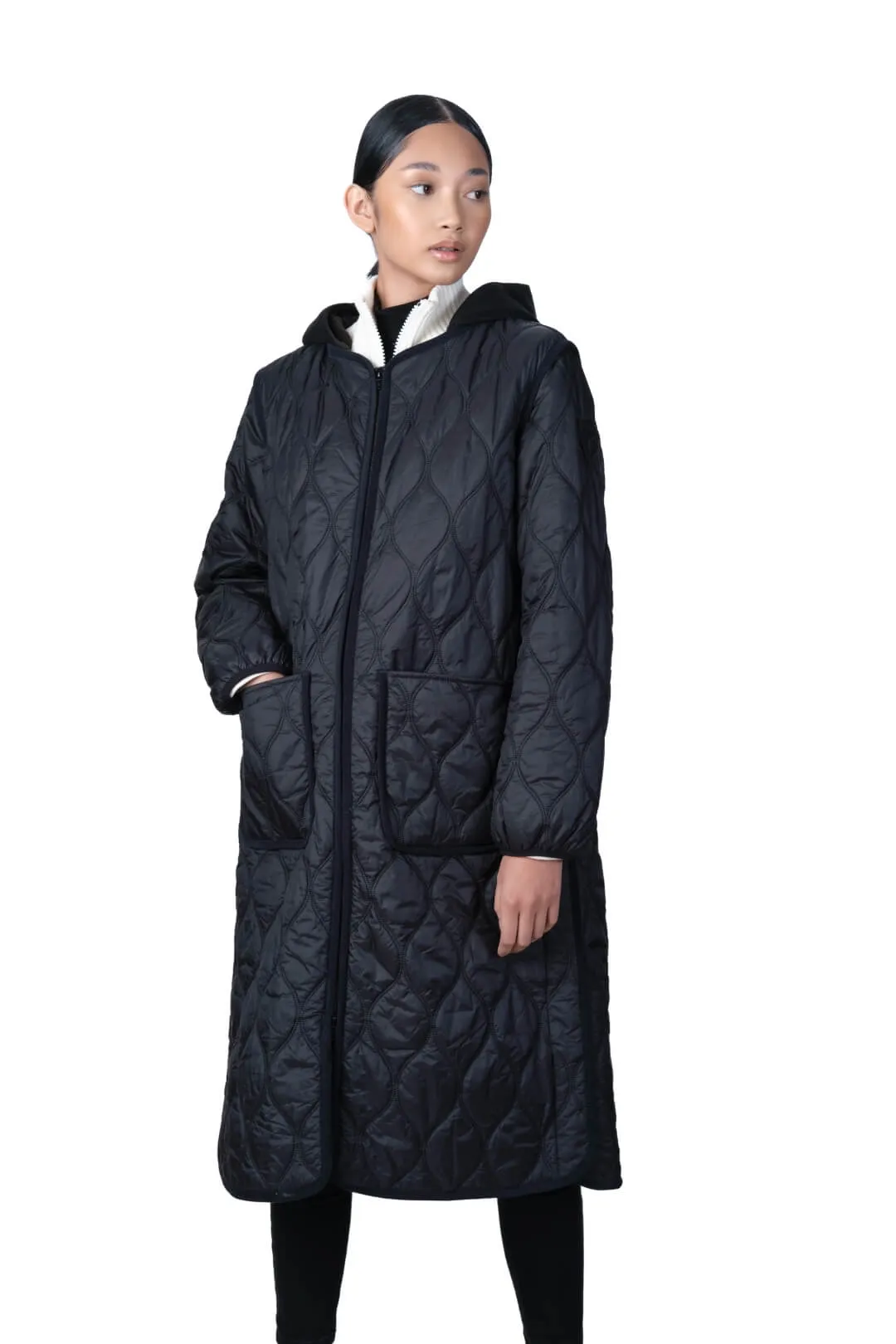 Lunar New Year Women's Quilted Long Jacket