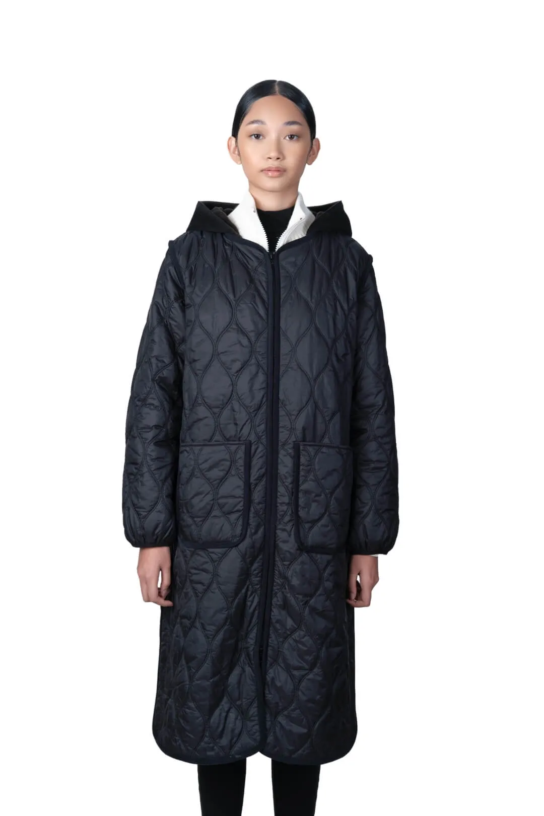 Lunar New Year Women's Quilted Long Jacket