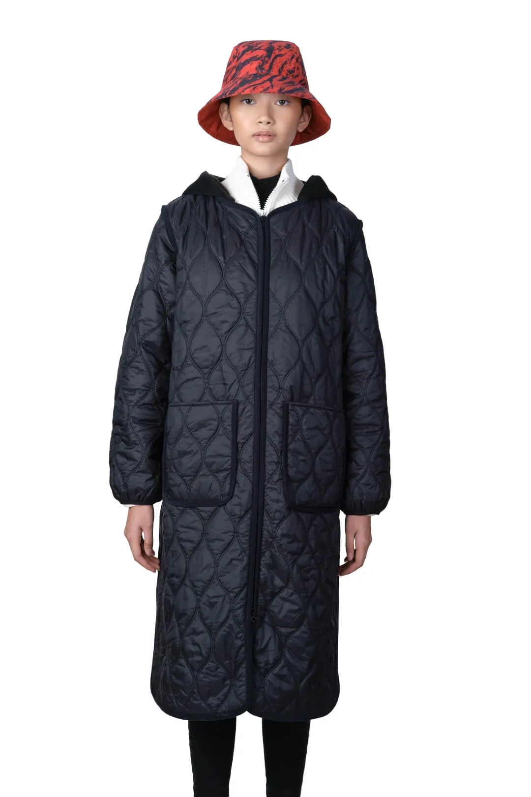 Lunar New Year Women's Quilted Long Jacket