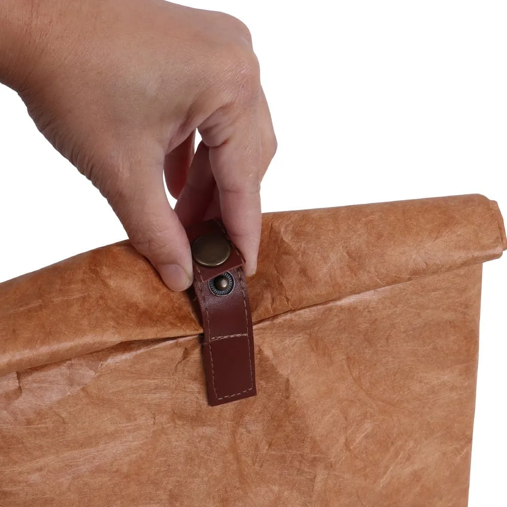 Lunch Bag Brown Paper Reusable