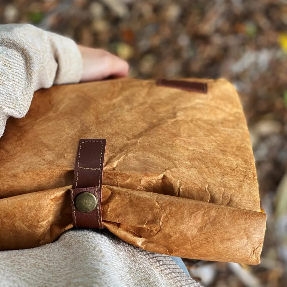 Lunch Bag Brown Paper Reusable