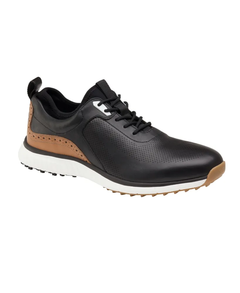 Macy's Johnston & Murphy Men's Luxe Hybrid Golf Lace-Up Sneakers