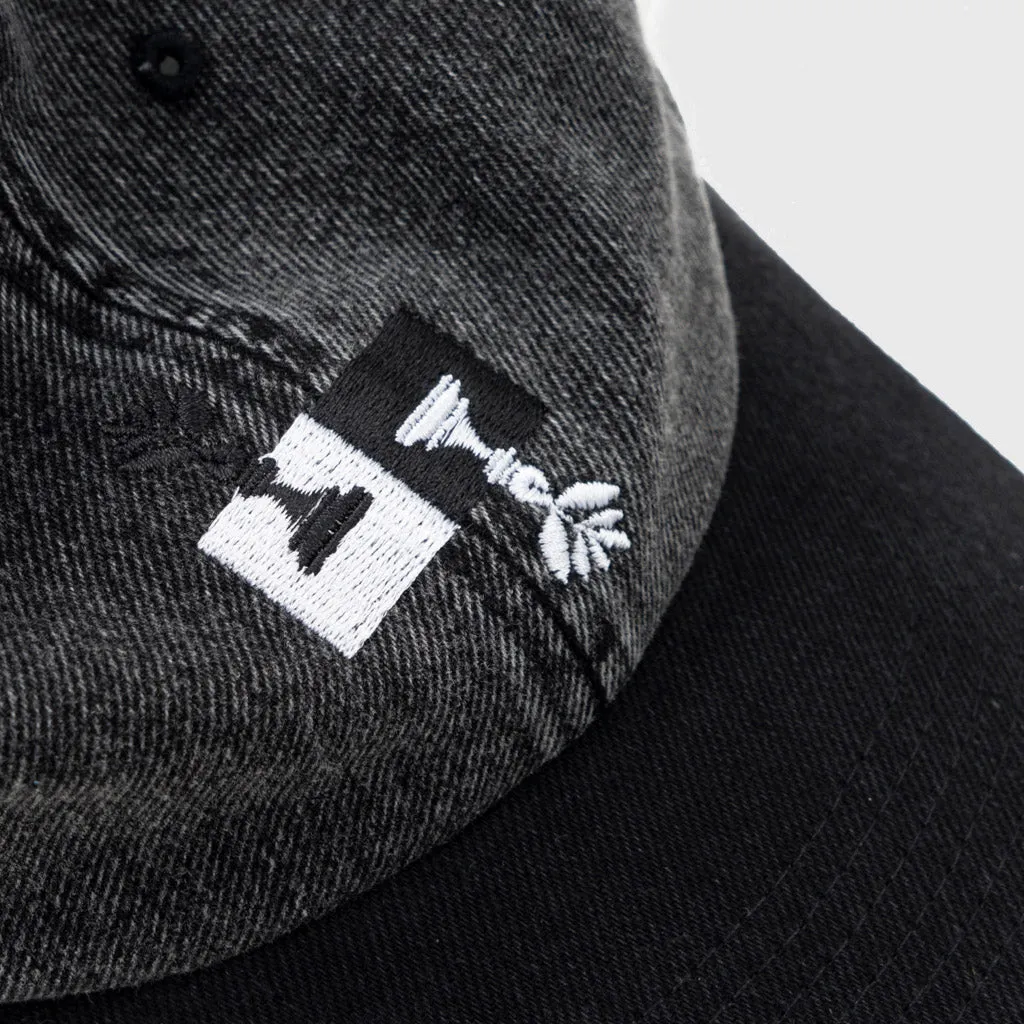 Magenta Skateboards - Chess Dad Cap - Black Denim