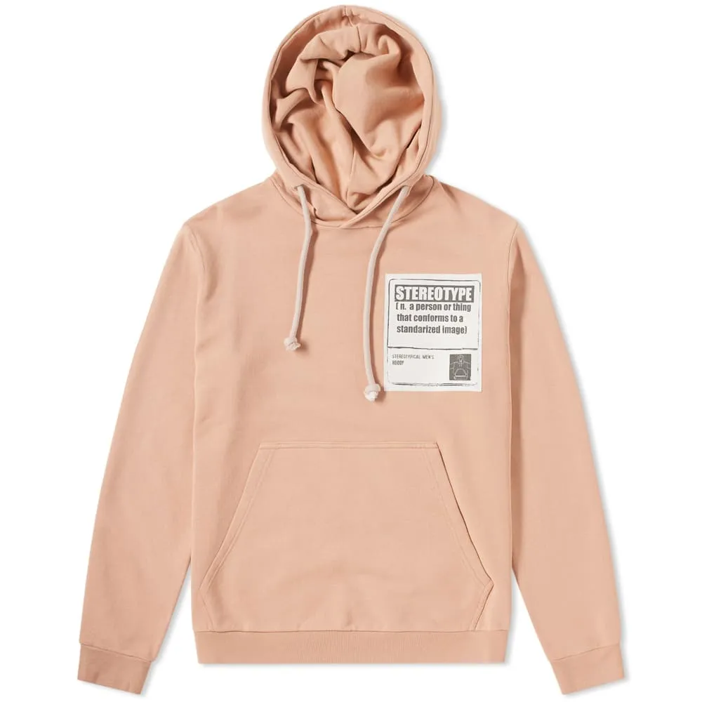 Maison Margiela 10 Stereotype Popover HoodyDusty Pink