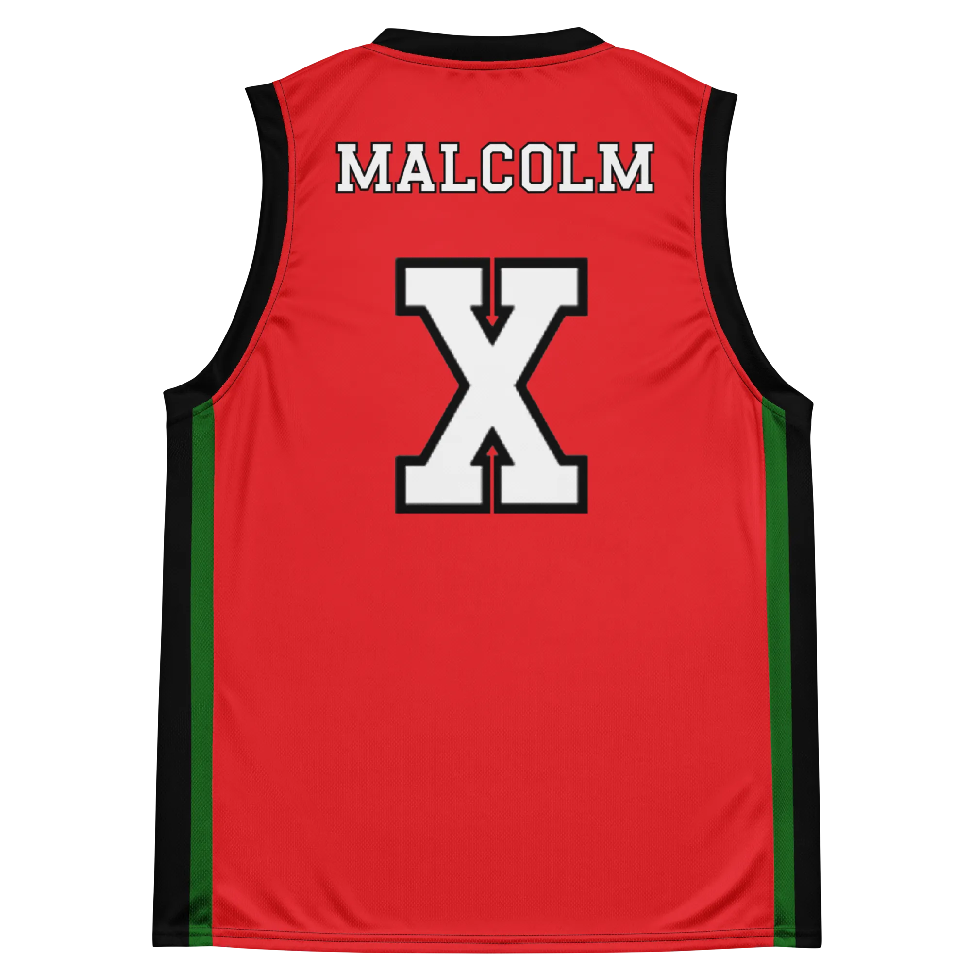 Malcolm X Recycled Basketball Jersey