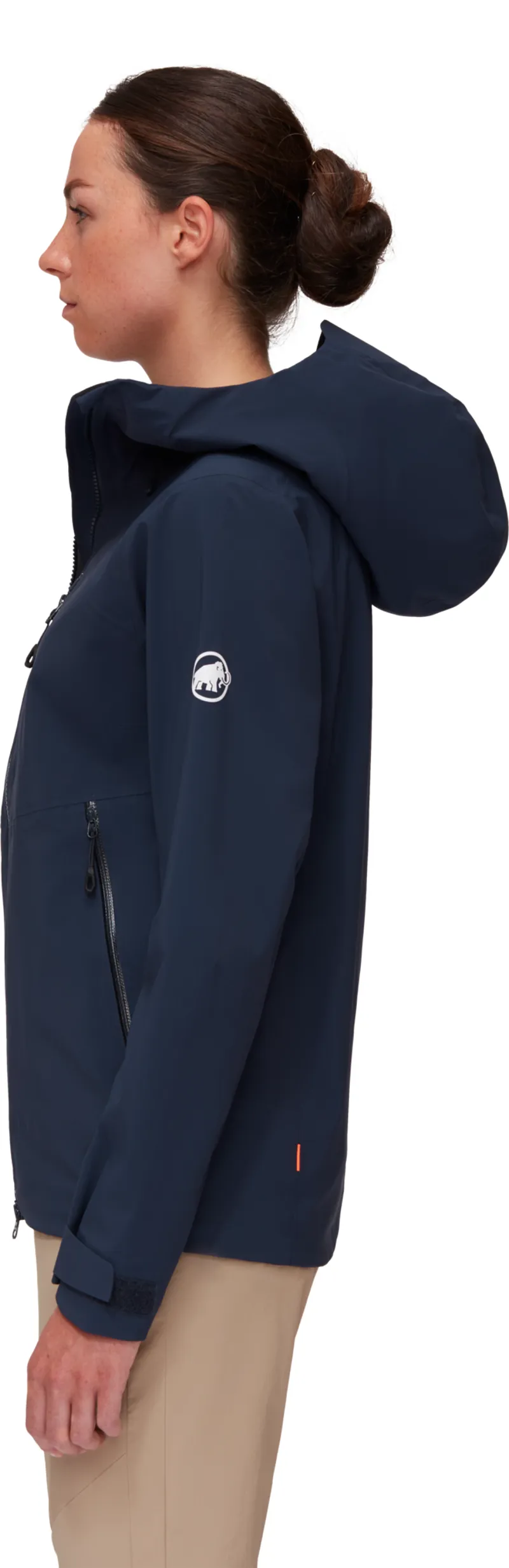 Mammut Womens Alto Guide HS Hooded Jacket Marine Blue