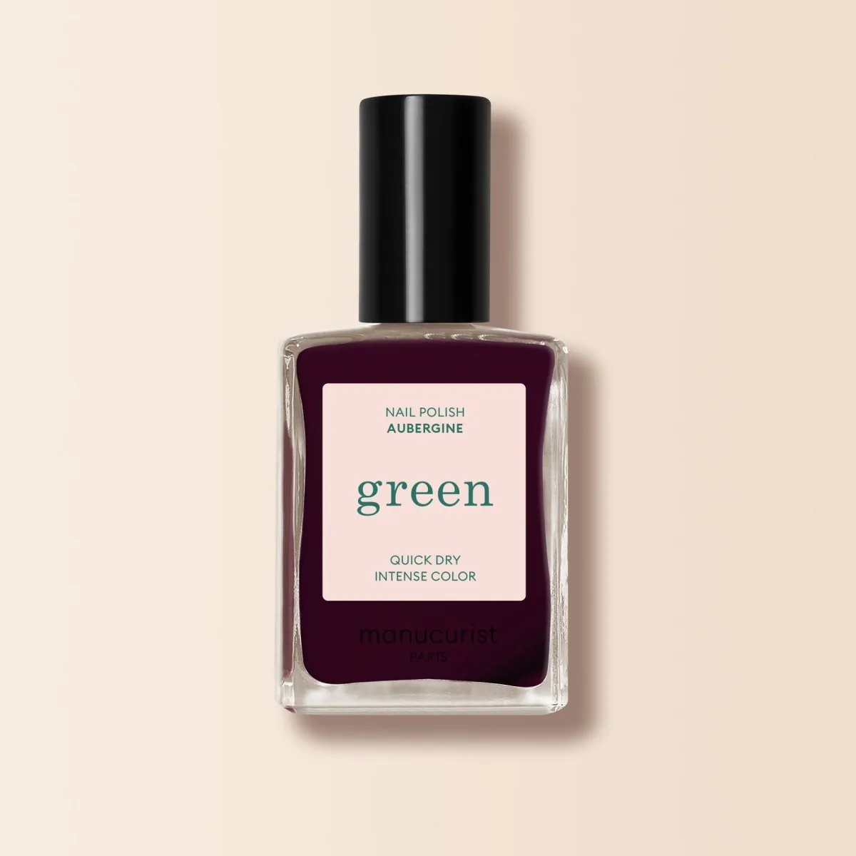 Manucurist Green - Aubergine Nail polish