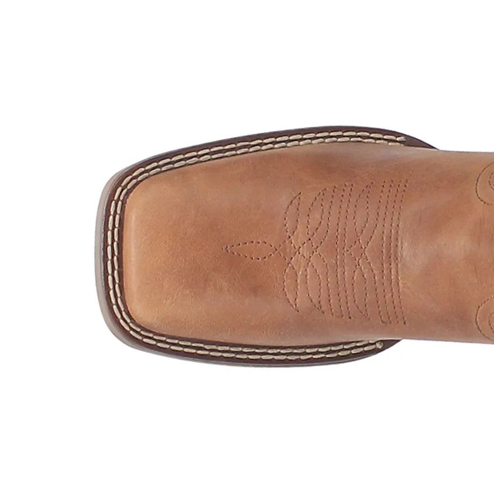 Mara Embroidery Square Toe Cowboy Boots