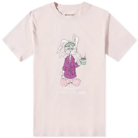 Martine Rose Bunny T-ShirtLight Pink