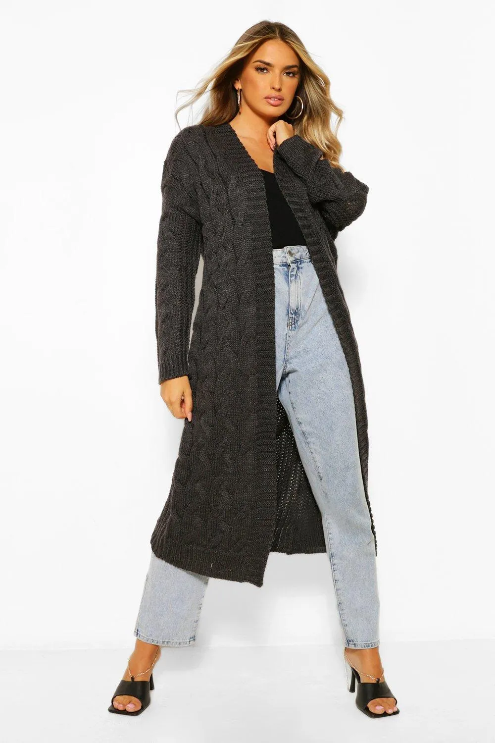 Maxi Edge To Edge Fisherman Cardigan