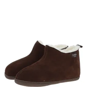 Men's Brown Suede Sheepskin Boots - Darwin