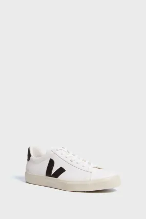 Mens Extra White Black Campo Sneakers