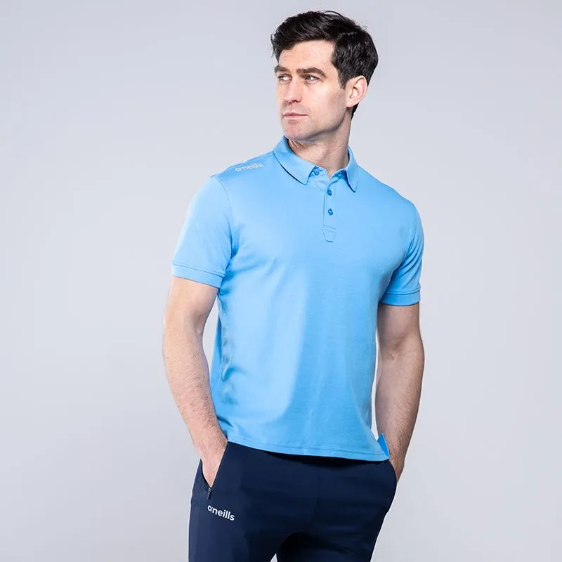 Men's Pima Cotton Polo Shirt Sky