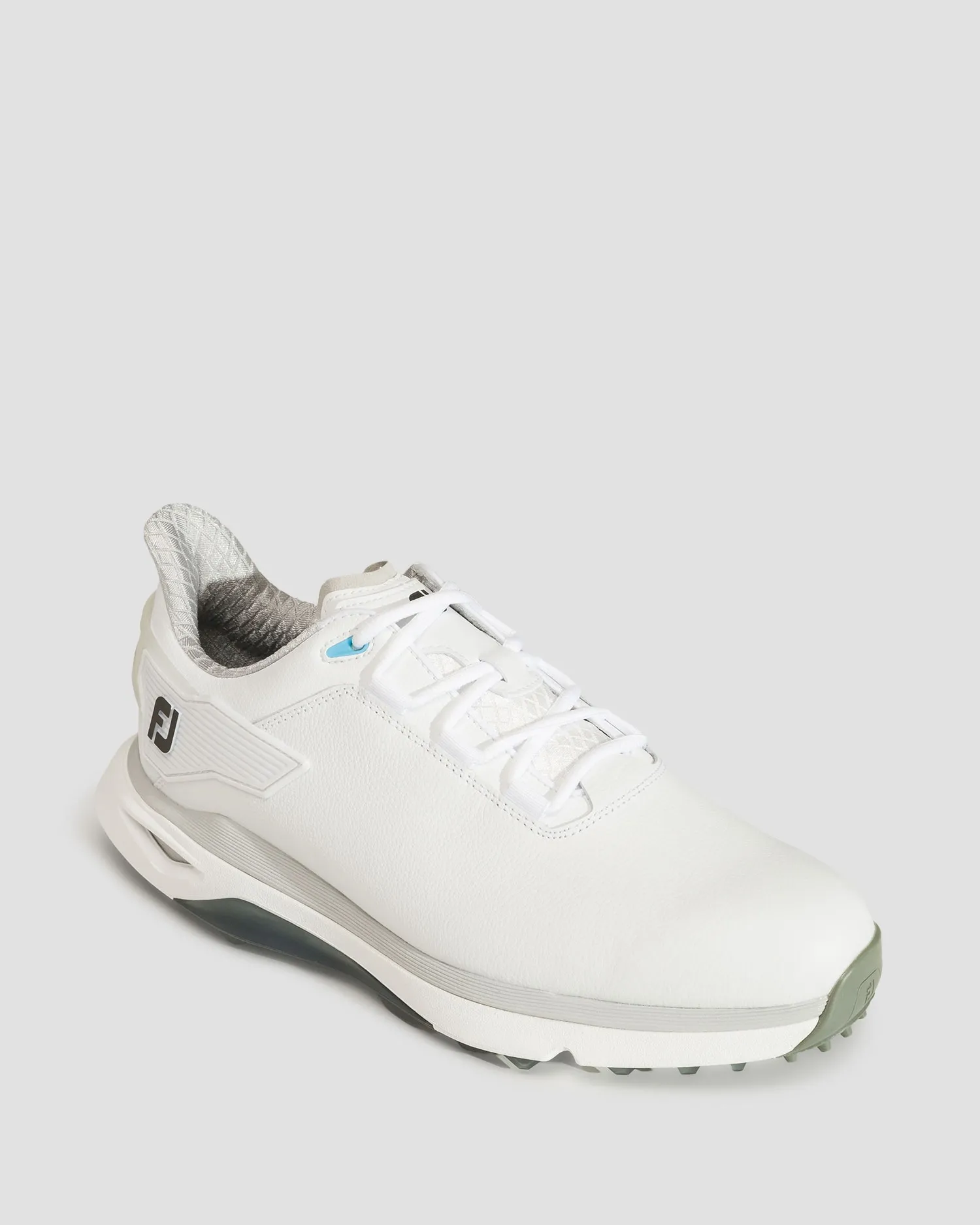 Men’s white golf shoes FootJoy Pro SLX 56912-whitewhitegrey