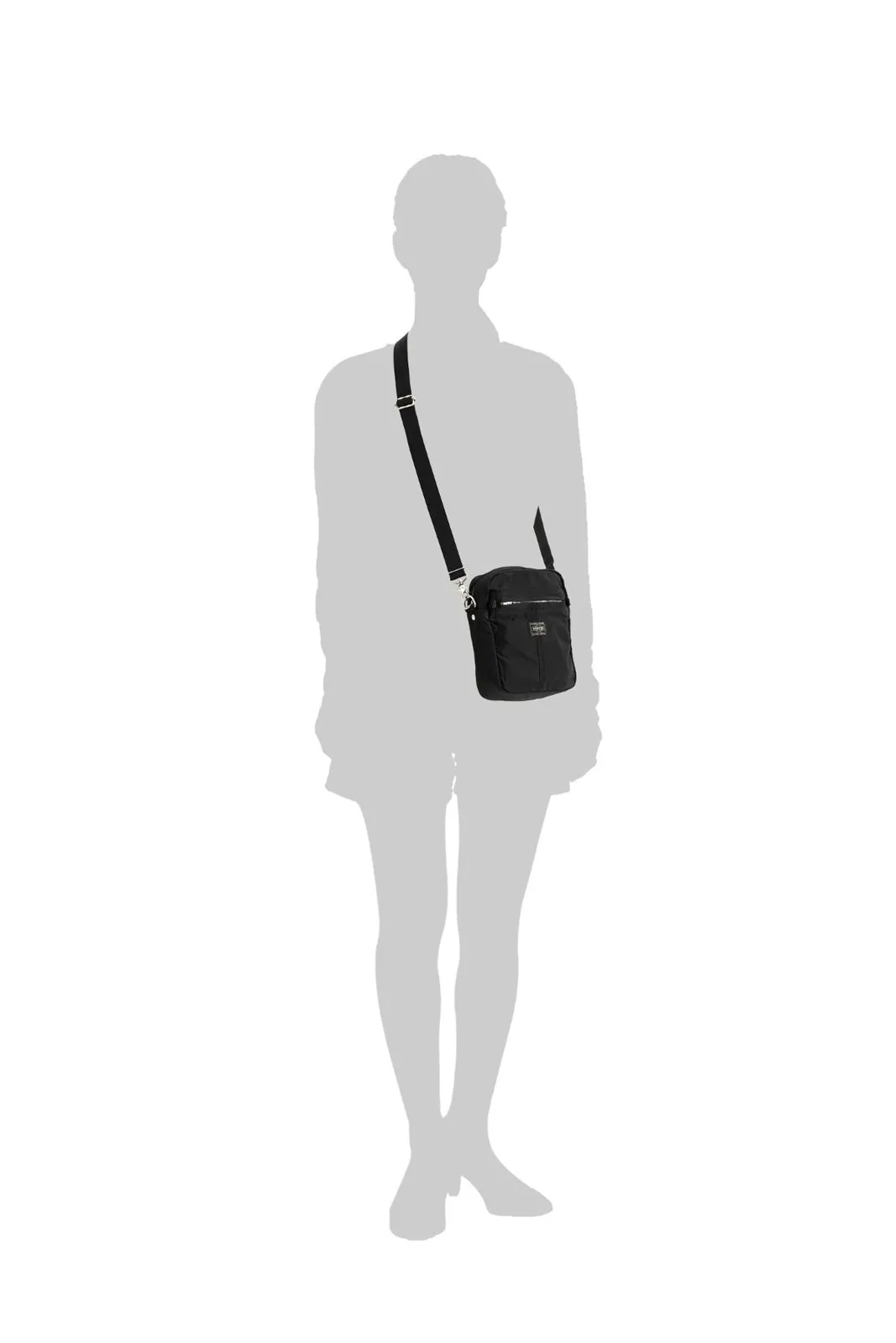 Mile Vertical Shoulder Bag - White