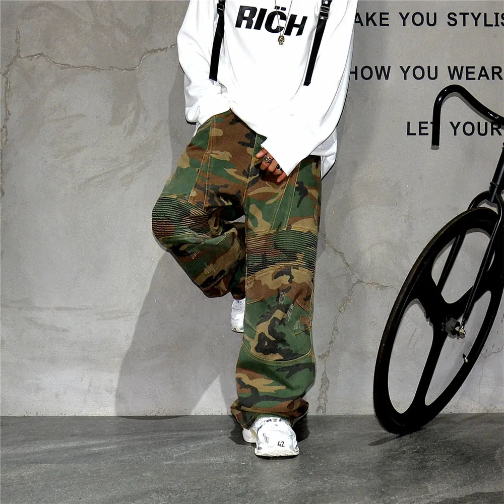 Military Camouflage Cargo Pants