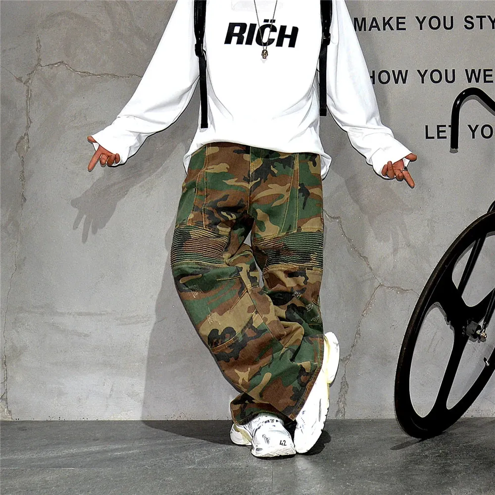 Military Camouflage Cargo Pants