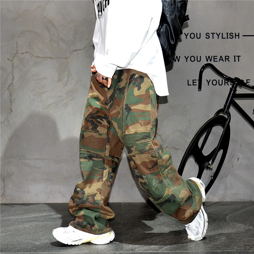 Military Camouflage Cargo Pants