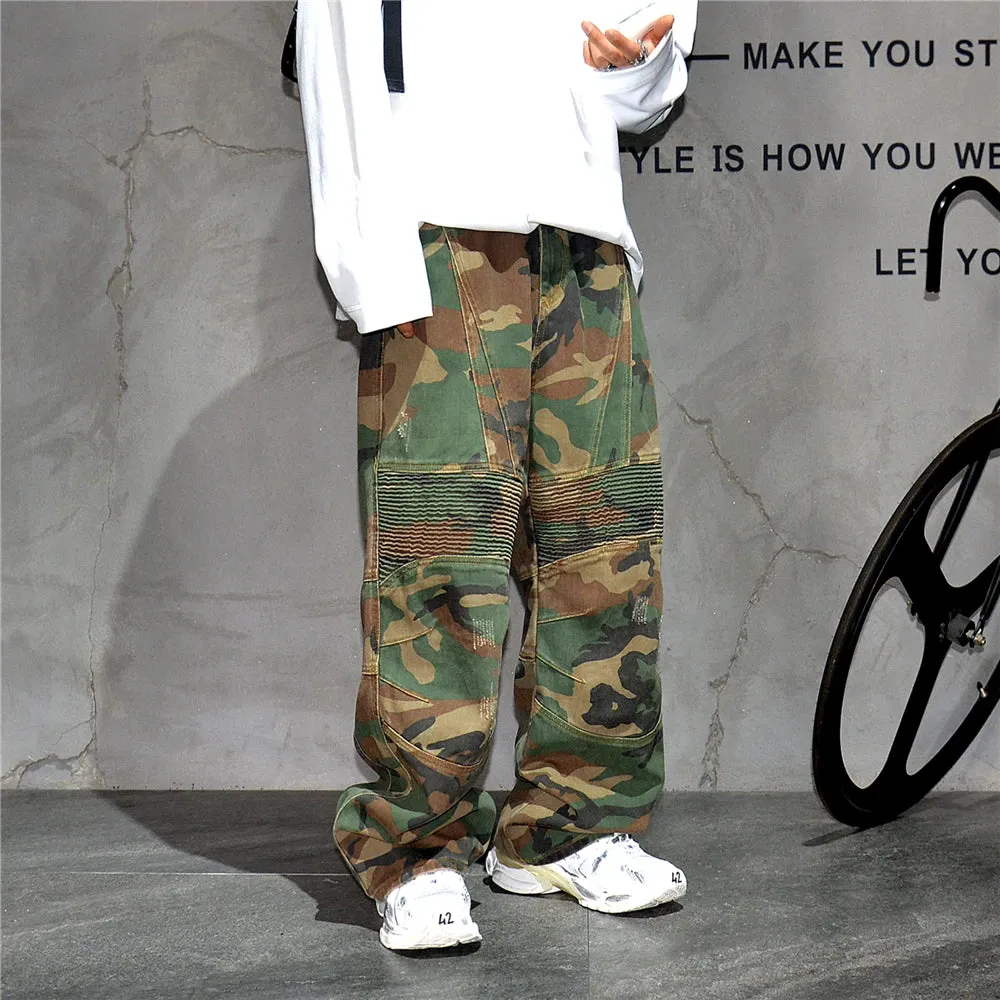 Military Camouflage Cargo Pants