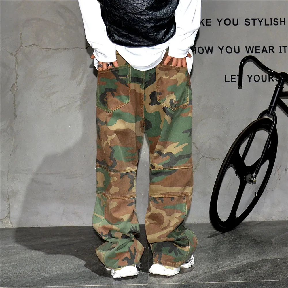 Military Camouflage Cargo Pants