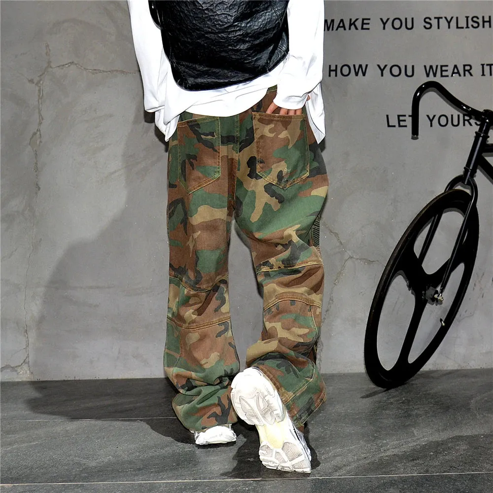 Military Camouflage Cargo Pants