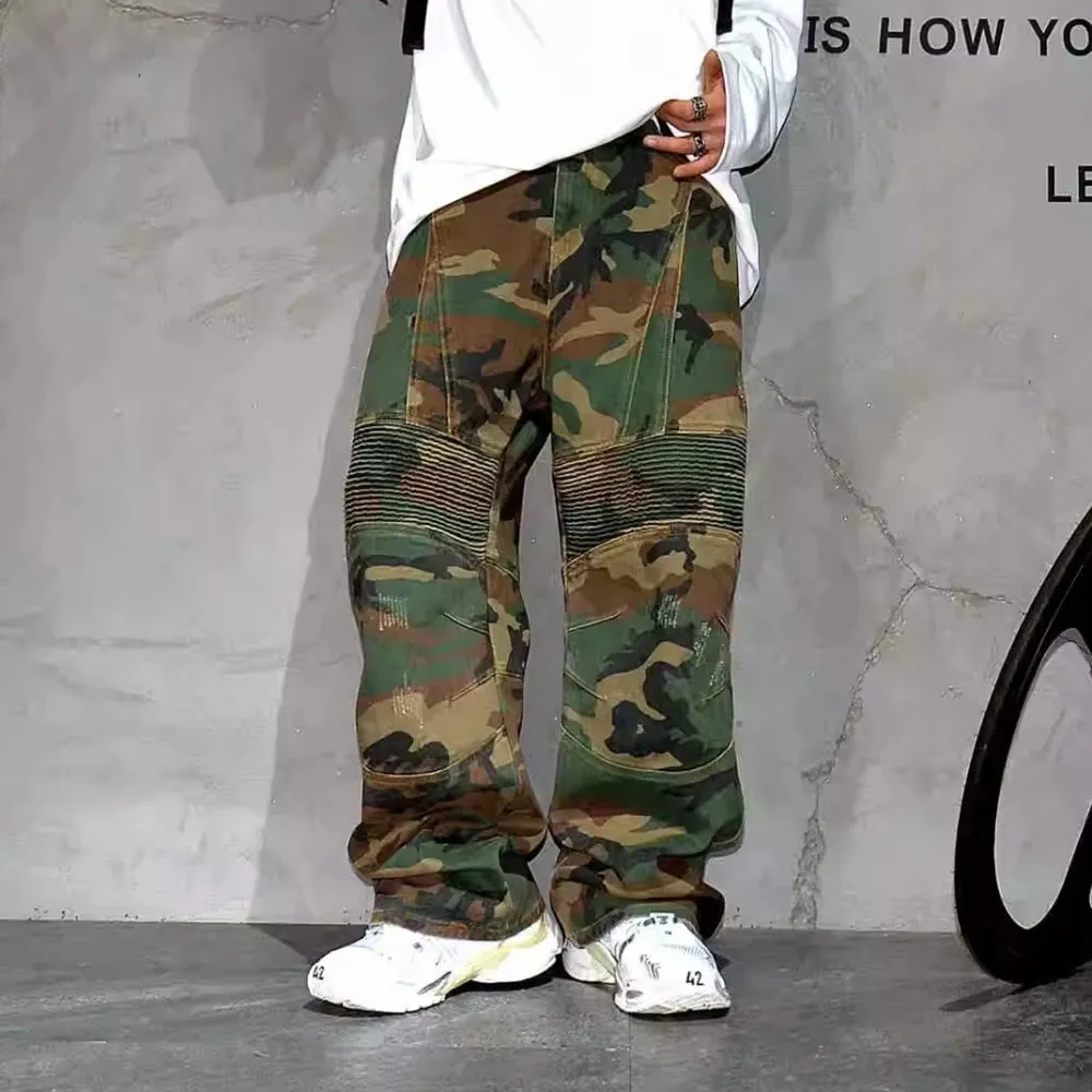 Military Camouflage Cargo Pants