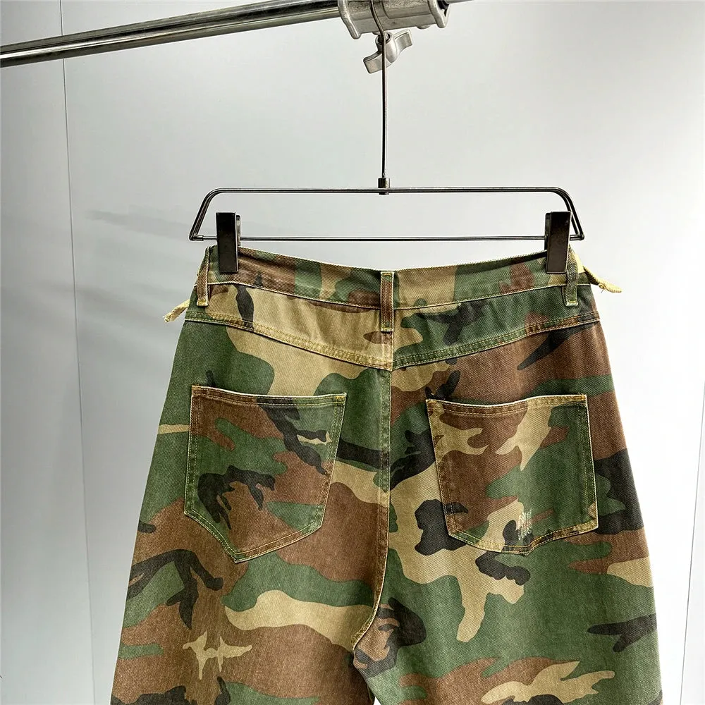 Military Camouflage Cargo Pants