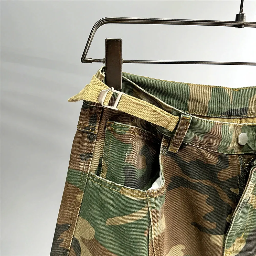 Military Camouflage Cargo Pants