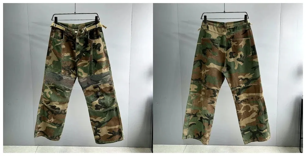 Military Camouflage Cargo Pants