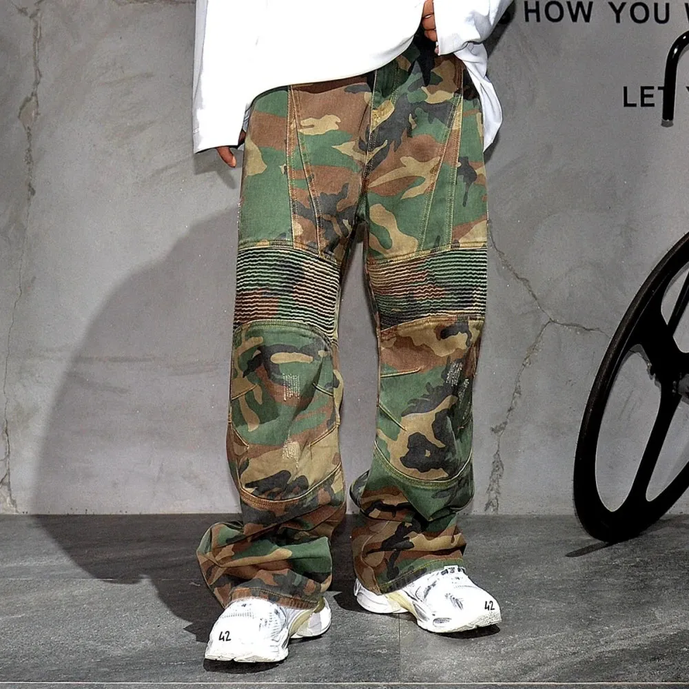 Military Camouflage Cargo Pants