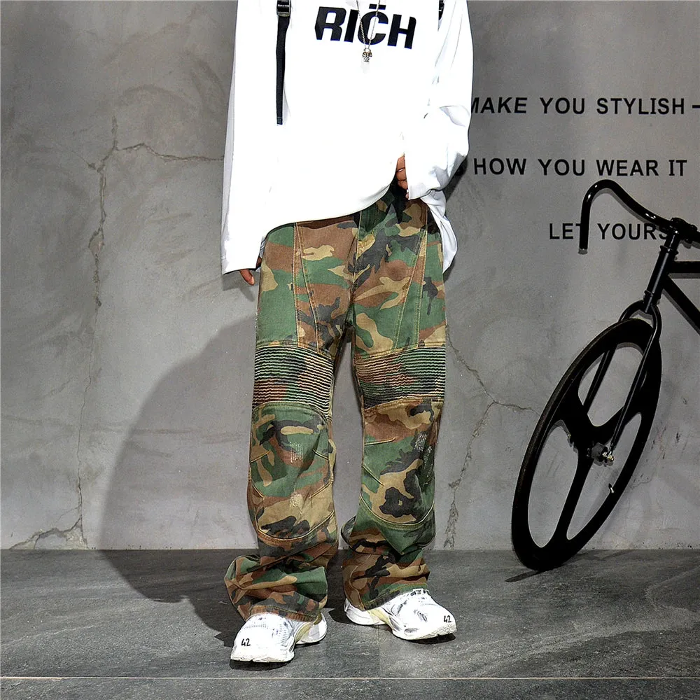 Military Camouflage Cargo Pants