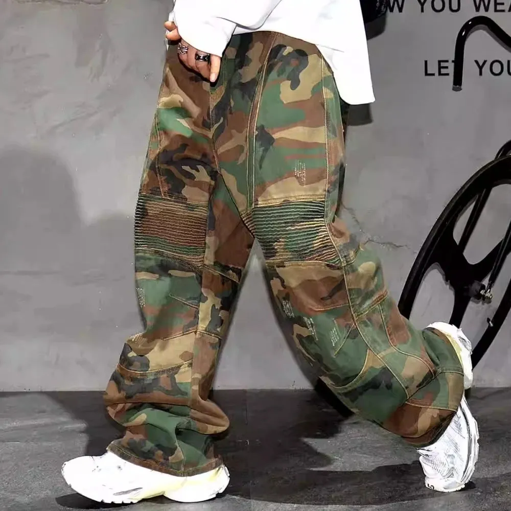 Military Camouflage Cargo Pants