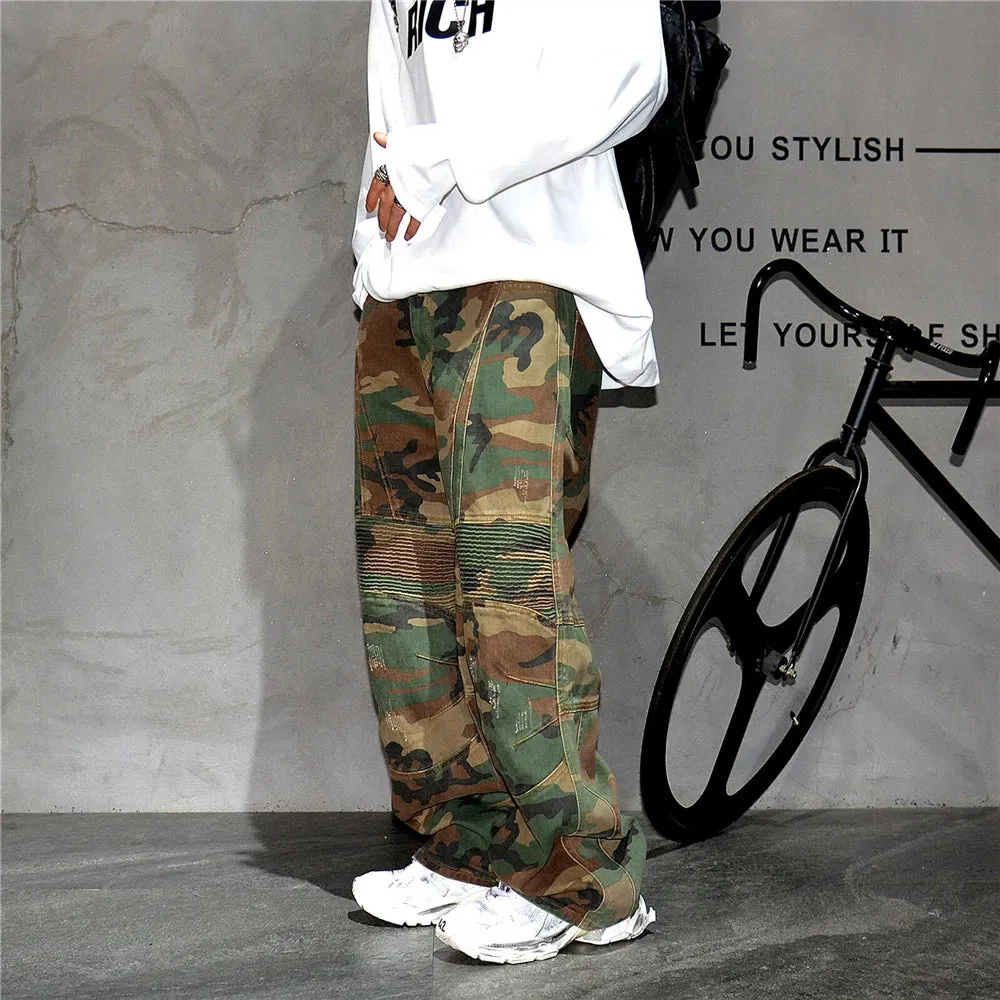 Military Camouflage Cargo Pants