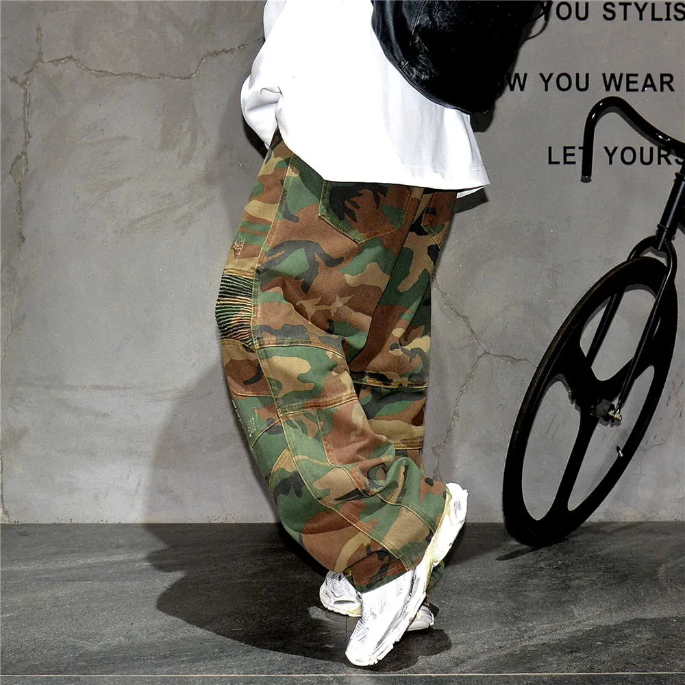 Military Camouflage Cargo Pants