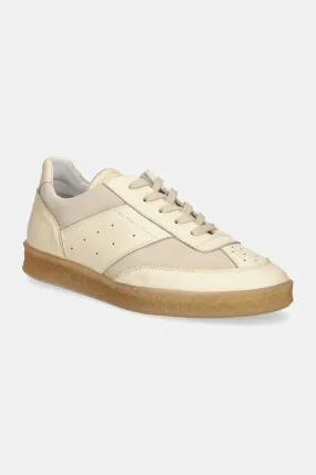 MM6 Maison Margiela sneakers beige color SH1WS0003.P7984