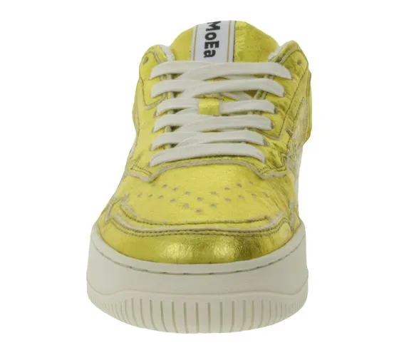 MoEa GEN1 Pineapple sneakers lucide da donna scarpe stringate sostenibili vegan MOEA-BASGN1-18 oro