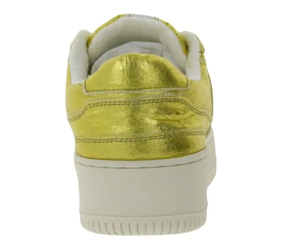 MoEa GEN1 Pineapple sneakers lucide da donna scarpe stringate sostenibili vegan MOEA-BASGN1-18 oro