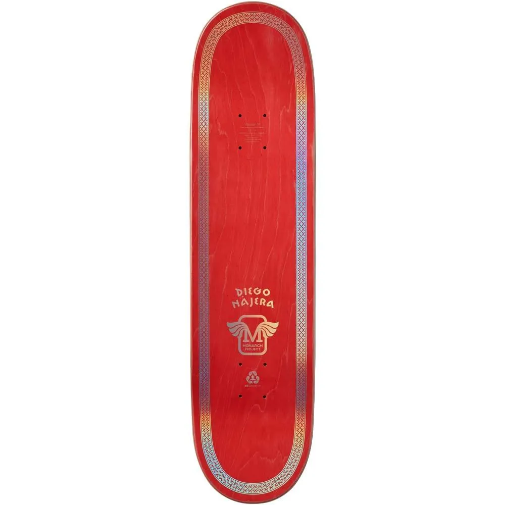 Monarch Diego Atelier Skateboard Deck R7 Orange 8.25
