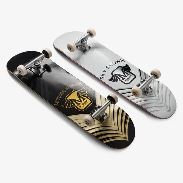 Monarch Leticia Horus Black Premium Factory Complete Skateboard 8