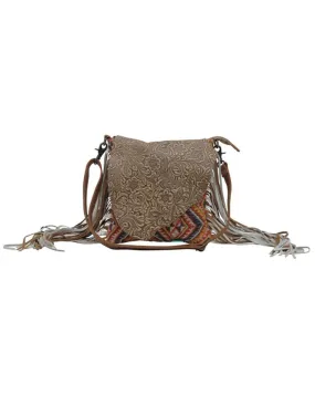 Myra Bag Women's Taupe Shape Concealed Carry Crossbody Bag