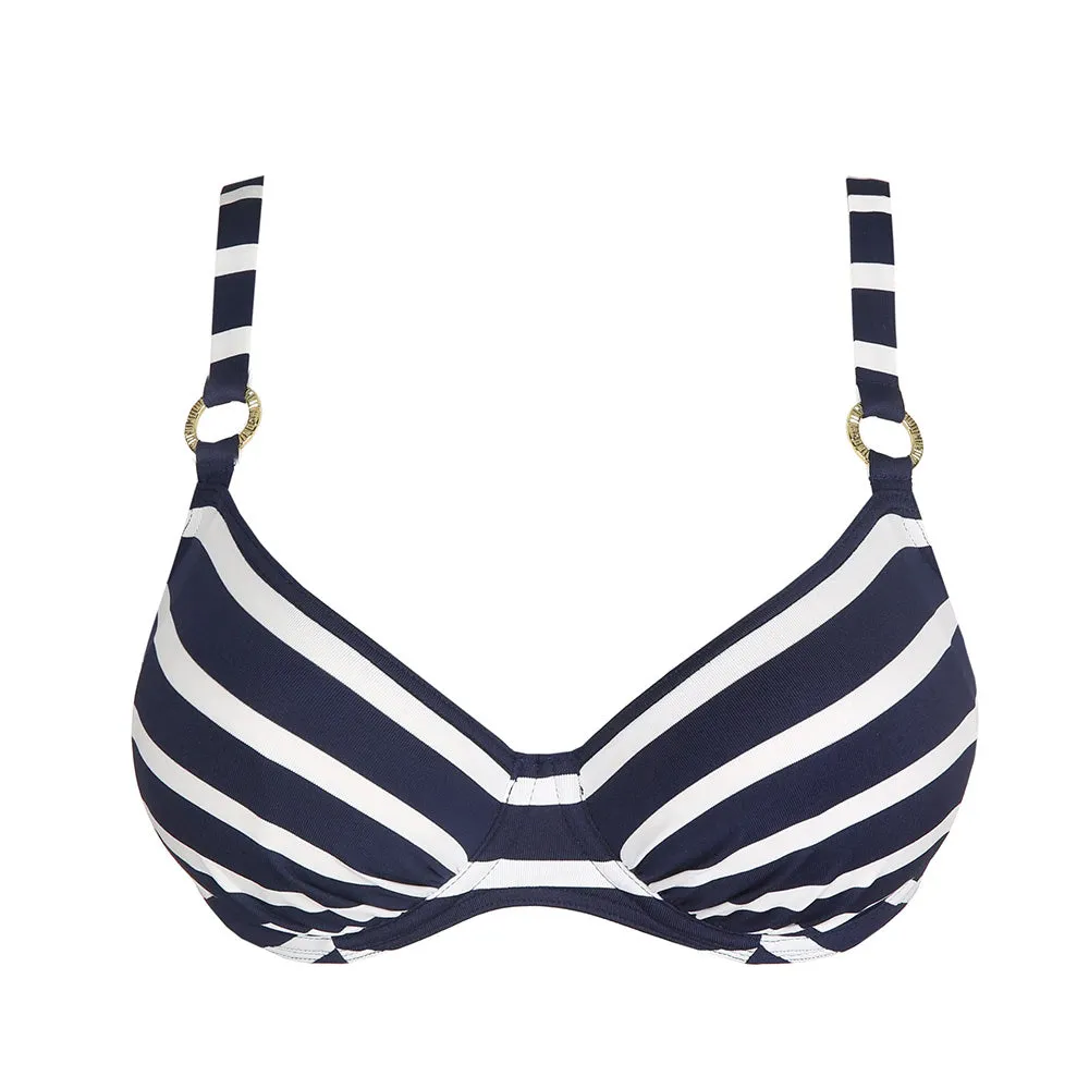 Nayarit Water Blue Full Cup Bikini Top