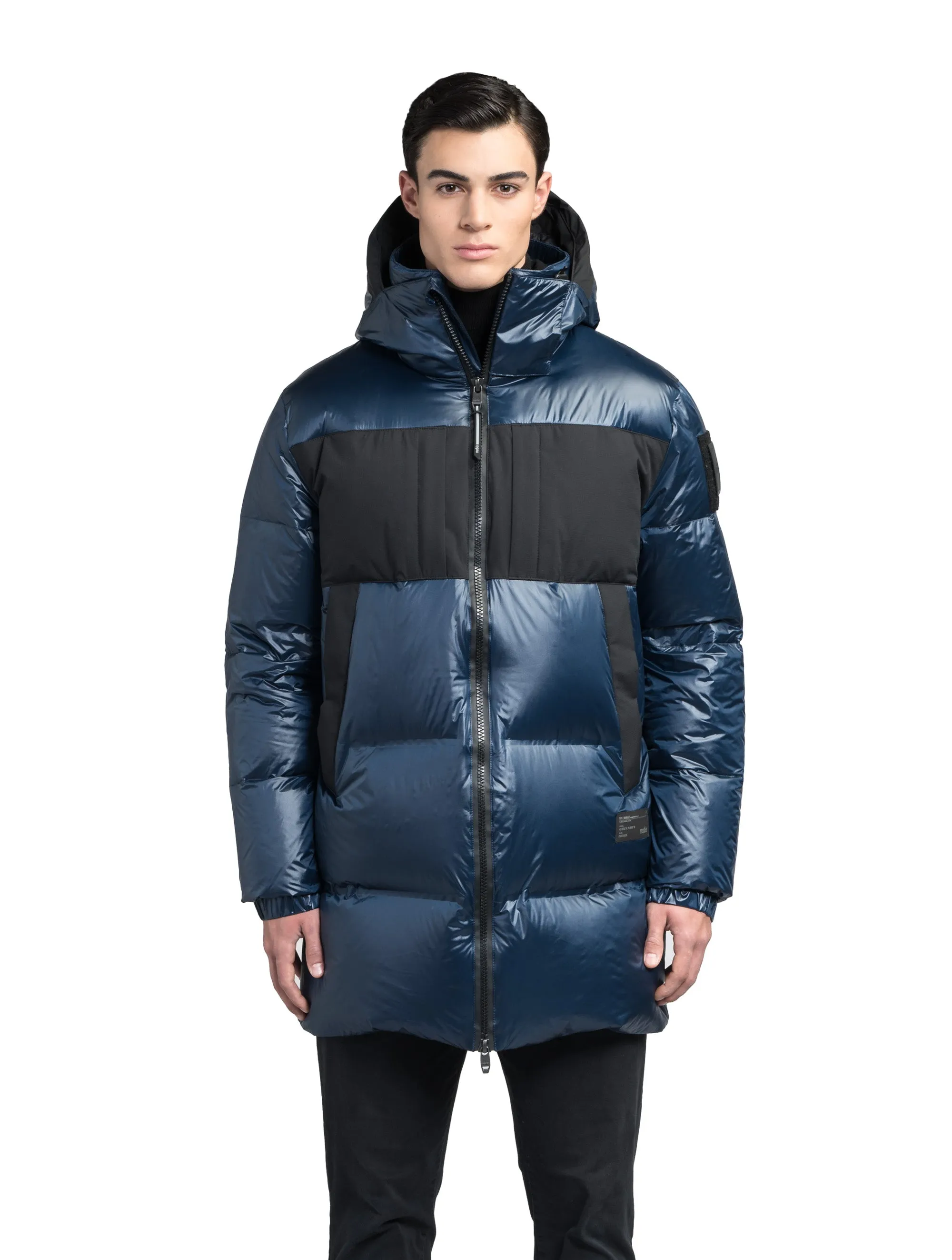 Neelix Men's Long Puffer Jacket