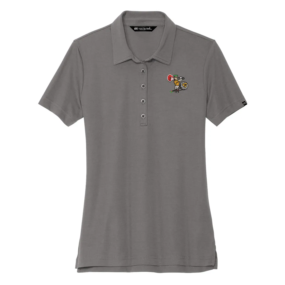 Nerdville Golf TravisMathew Oceanside Solid Polo (Women)